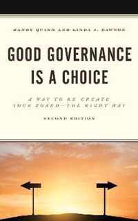 Good Governance is a Choice