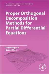 Proper Orthogonal Decomposition Methods for Partial Differential Equations