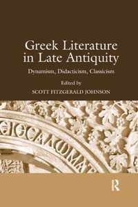 Greek Literature in Late Antiquity