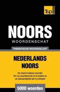 Thematische woordenschat Nederlands-Noors - 5000 woorden