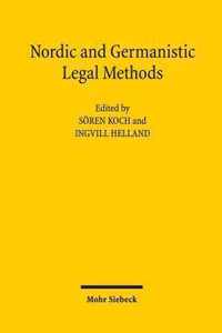 Nordic and Germanic Legal Methods