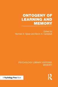 Ontogeny of Learning and Memory (PLE