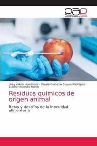 Residuos quimicos de origen animal