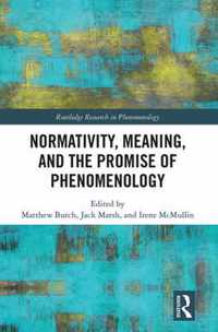 Normativity, Meaning, and the Promise of Phenomenology