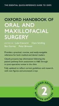 Oxford Handbook of Oral and Maxillofacial Surgery