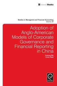 Adoption Of Anglo-American Models Of Cor