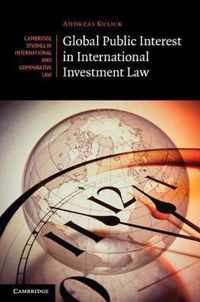 Global Public Interest In International Investment Law