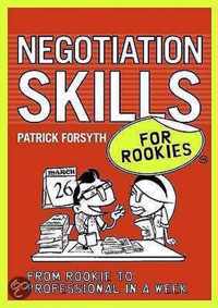 Negotiation Skills For Rookies