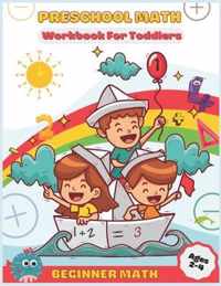 Preschool Math Workbook for Toddlers Ages 2-4