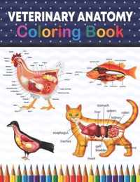 Veterinary Anatomy Coloring Book