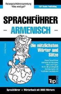 Sprachfuhrer Deutsch-Armenisch Und Thematischer Wortschatz Mit 3000 Wortern