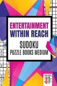 Entertainment within Reach Sudoku Puzzle Books Medium