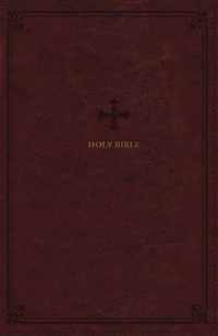 NRSV, Catholic Bible, Standard Personal Size, Leathersoft, Red, Comfort Print