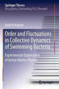 Order and Fluctuations in Collective Dynamics of Swimming Bacteria