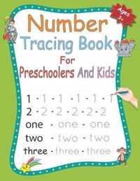 Number Tracing Book for Preschoolers and kids