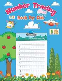 Number tracing book For Kids