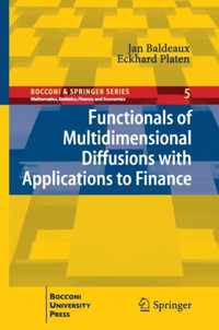 Functionals of Multidimensional Diffusions with Applications to Finance