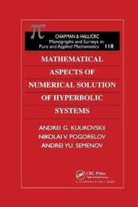 Mathematical Aspects of Numerical Solution of Hyperbolic Systems