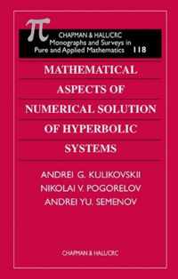 Mathematical Aspects of Numerical Solution of Hyperbolic Systems