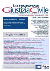 La Nuova Giustizia Civile (Anno 2, Numero 2)