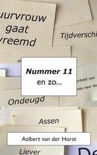 Nummer 11 en zo... - Aalbert van der Horst - Paperback (9789462032200)