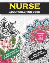 Nurse Adult Coloring Book