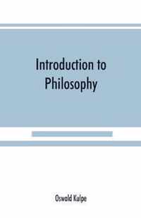 Introduction to philosophy