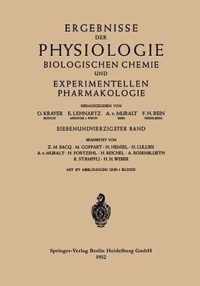 Ergebnisse Der Physiologie Biologischen Chemie Und Experimentellen Pharmakologie