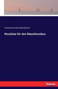 Resultate fur den Maschinenbau