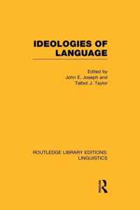 Ideologies of Language