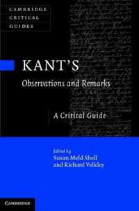 Kant'S Observations And Remarks