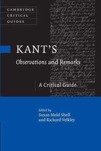 Kant's Observations and Remarks