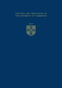 Statutes and Ordinances of the University of Cambridge 2015