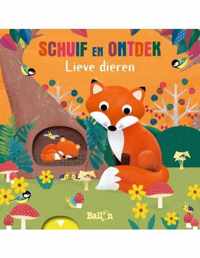 Schuif en ontdek  -   Lieve dieren