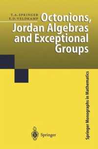 Octonions, Jordan Algebras and Exceptional Groups