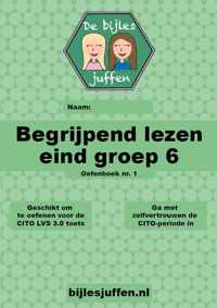 Oefenboek - CITO - begrijpend lezen - eind groep 6 - deel 1 - basisonderwijs - de bijlesjuffen - oefenen - citotoets - LVS - kinderen - boeken - leren - lezen - school - werkboek - Einstein - meer dan 100 opdrachten!