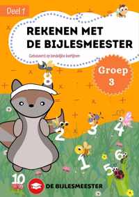 Rekenen met De Bijlesmeester - Groep 3 - Deel 1 - Cito - Oefenen - Kinderen - Boeken - Leren - School - Kinderen - Oefenschrift - Studeren - Leuke Teksten - Citotoets - LVS geschikt - Gebaseerd op Landelijke Leerlijnen