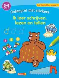 Oefenpret met stickers - Ik leer schrijven, lezen en tellen groep 2