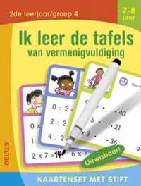 Ik leer de tafels van vermenigvuldiging 7-8 jaar 2e leerjaar/groep 4