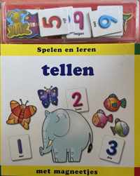 spelen en leren tellen met magneetjes