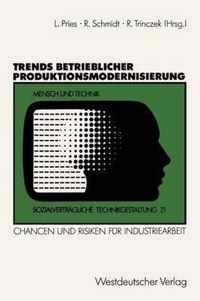 Trends Betrieblicher Produktionsmodernisierung