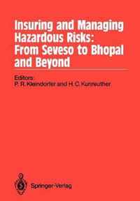 Insuring and Managing Hazardous Risks