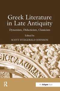 Greek Literature in Late Antiquity