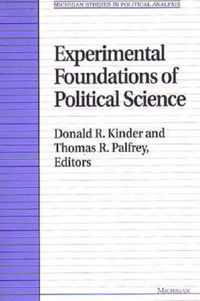 Experimental Foundations of Political Science