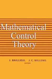 Mathematical Control Theory