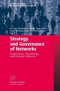 Strategy and Governance of Networks