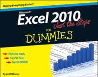 Excel 2010 Just the Steps For Dummies