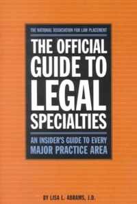 Official Guide to Legal Specialties