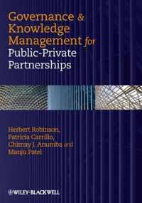 Governance and Knowledge Management for Public-Private Partnerships