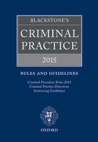 Blackstone's Criminal Practice 2015